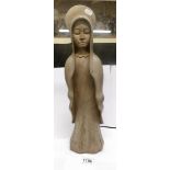 A French wooden figure,