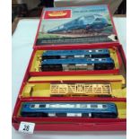 A Triang 'The Blue Pullman' train set (no track)