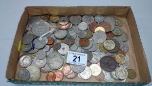 A quantity of British & Foreign coins