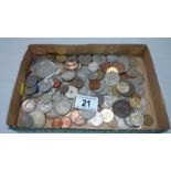 A quantity of British & Foreign coins