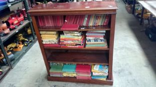 An Edwardian mahogany bookcase