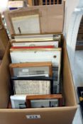 A box of good WWII photos and memorabilia,