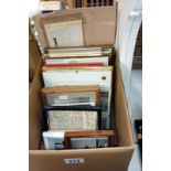 A box of good WWII photos and memorabilia,