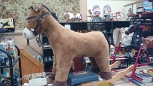 Large rocking horse a/f