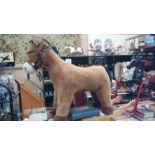 Large rocking horse a/f