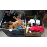 A large collection of Ty beanie babies