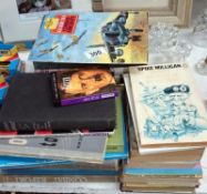 A quantity of aviation books