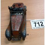 Britains no 1448 Army staff car pre-war version,