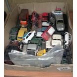 Quantity of unboxed Mini cars etc.