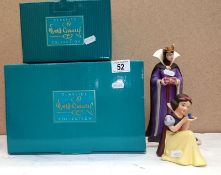 A Walt Disney Classics collection 65th Anniversary Snow White & 60th Anniversary Queen (both boxed)