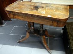 Early 19th century games table