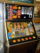 A 1970's Mad Hatter fruit machine
