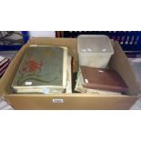 Large quantity of stamp albums & stamps including Hitler blocks & pairs & Victoria British