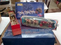 A boxed W. Britain's Irish state coach & Corgi, Queen Elizabeth Golden Jubilee