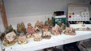 A collection of various Lilliput Lane models inc.