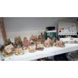 A collection of various Lilliput Lane models inc.