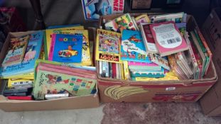 2 boxes of childrens books including Noddy