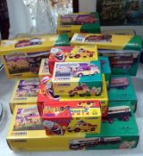 12 boxed Corgi Classics circus vehicles