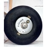 Aircraft tail wheel 44cm (17") diameter