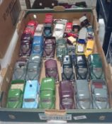 A box of unboxed diecast,