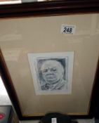 A framed and glazed print by John Emmerson