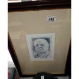 A framed and glazed print by John Emmerson