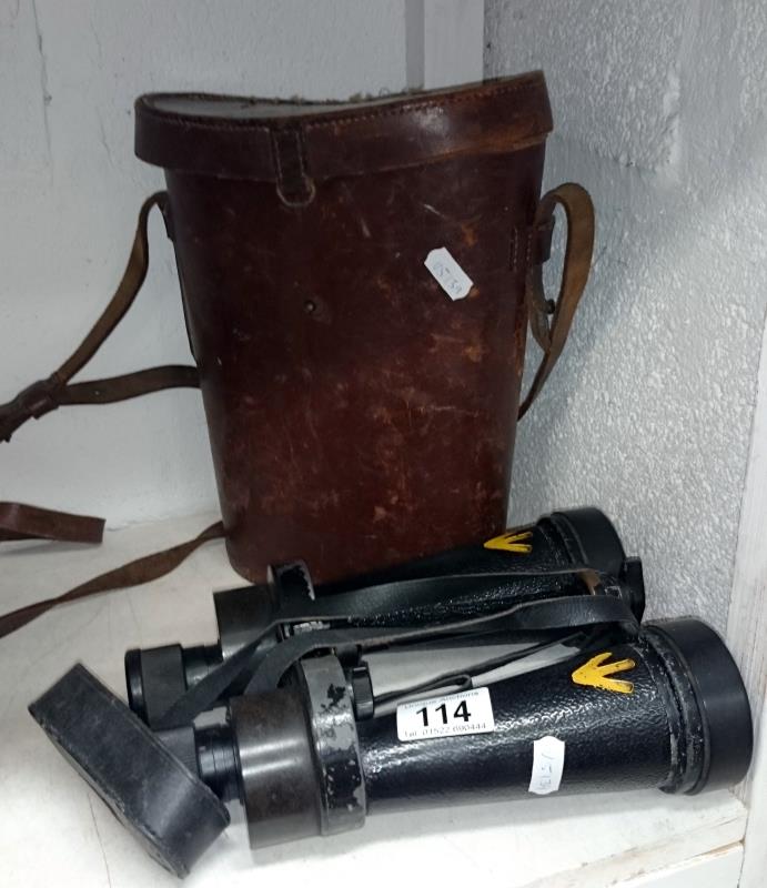 Pair of Barr & Stroud military binoculars