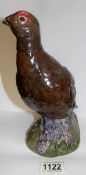 A Beswick Grouse whisky decanter