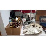 Quantity of Star Wars toys and figures