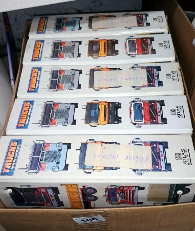 5 volumes of trucks maxi cards