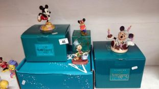 4 Walt Disney Classics collection characters including Mickey's birthday party,