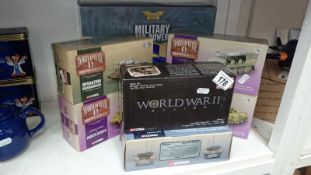 6 Corgi world war II collection military vehicles and a Corgi aviation archive McDonnell F-4J