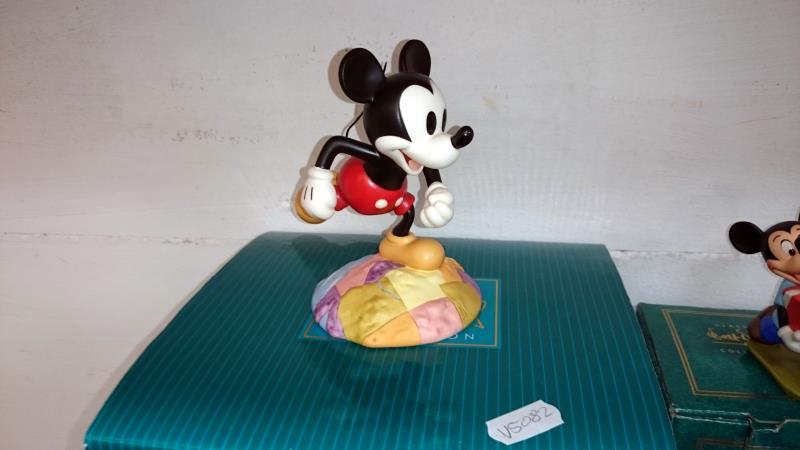 4 Walt Disney Classics collection characters including Mickey's birthday party, - Image 2 of 4