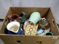 A mixed lot of pottery ware inc.