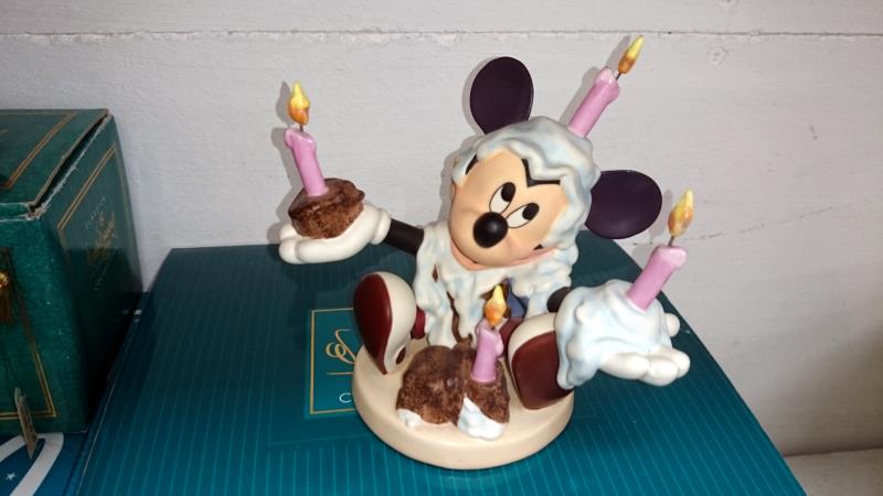 4 Walt Disney Classics collection characters including Mickey's birthday party, - Image 4 of 4