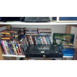 A large collection of Dvd's, boxed sets & Blue Rays etc.
