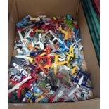 A large quantity of Matchbox diecast aircraft models