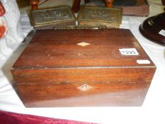 Mahogany box