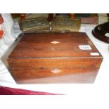 Mahogany box