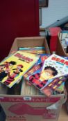 Quantity of Beano and Dandy annuals from 1970's to 2000's