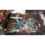 A box of model aircraft