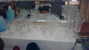 3 sets of 6 glasses