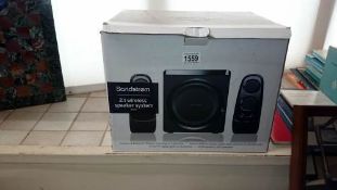 A Sandstrom speaker system