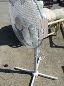 An electric free standing fan