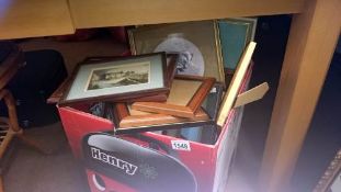 A large quantity of pictures & frames