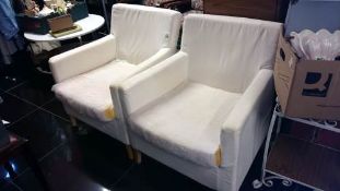 A pair of chairs (need upholstering)