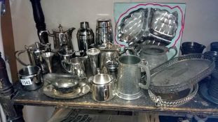 A quantity of silver plate