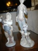 2 Lladro figures