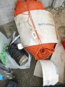 A large quantity of string, wire etc