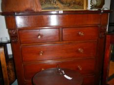 A Victorian Scotts chest of drawers